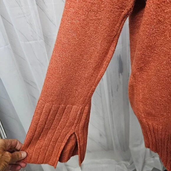 Sanctuary Women's Sweater in Rust Orange - Picture 5 of 16